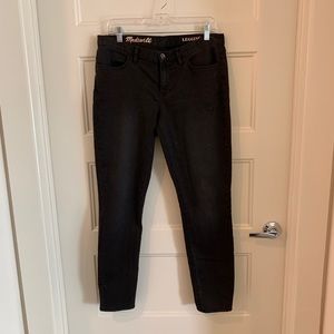 NWOT Madewell Black Legging Jean